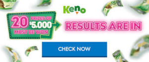 keno nz check results